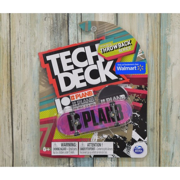 Tech Deck Throwback Fingerboard Plan B ULTRA RARE Finger Skateboard - Picture 1 of 2